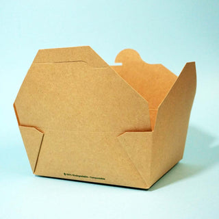 Caja de papel Delivery Compostable Mediana 45 oz