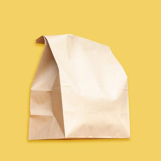 Bolsa Biodegradables de papel Kraft para Delivery - We Care