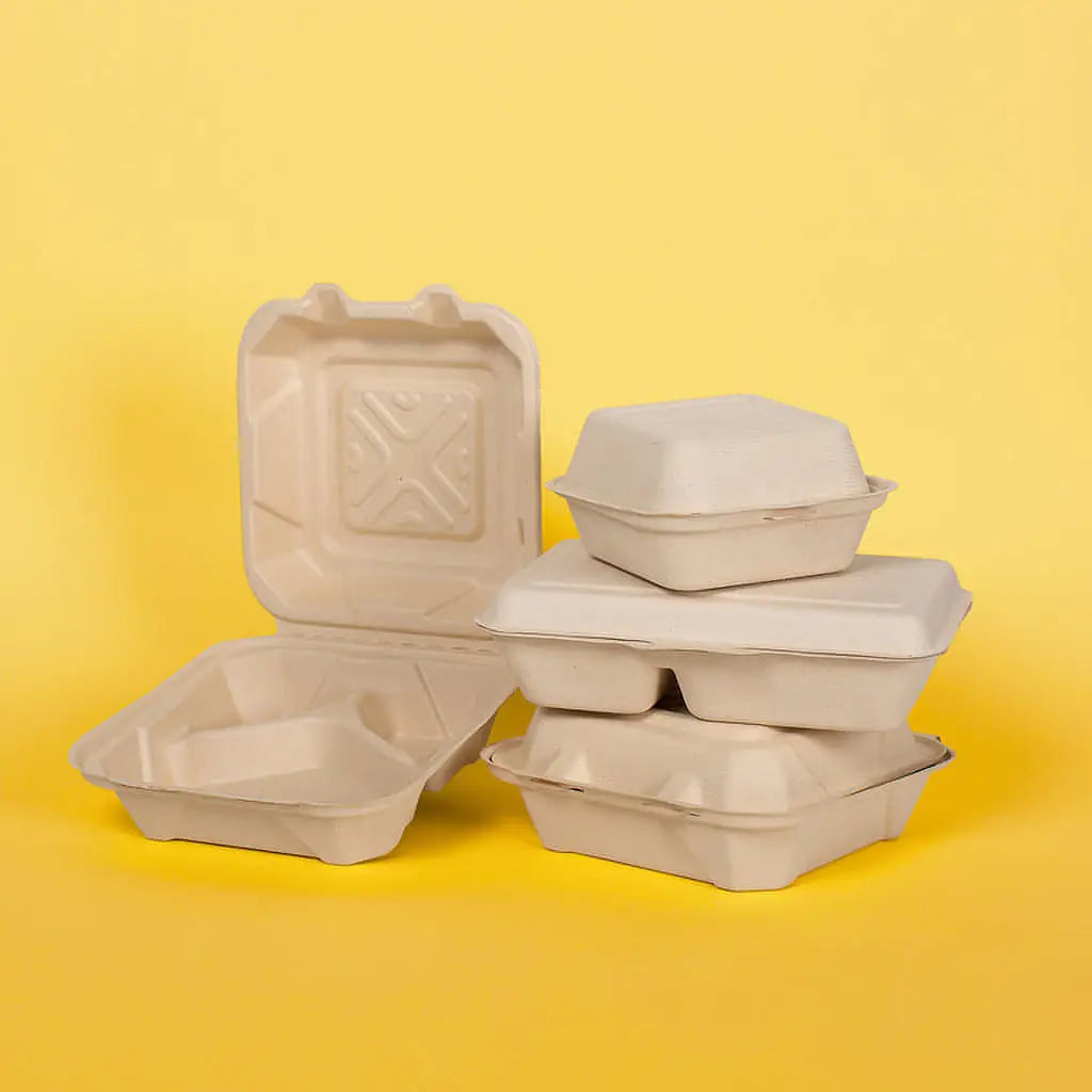 Contenedores Biodegradables desechables para restaurantes